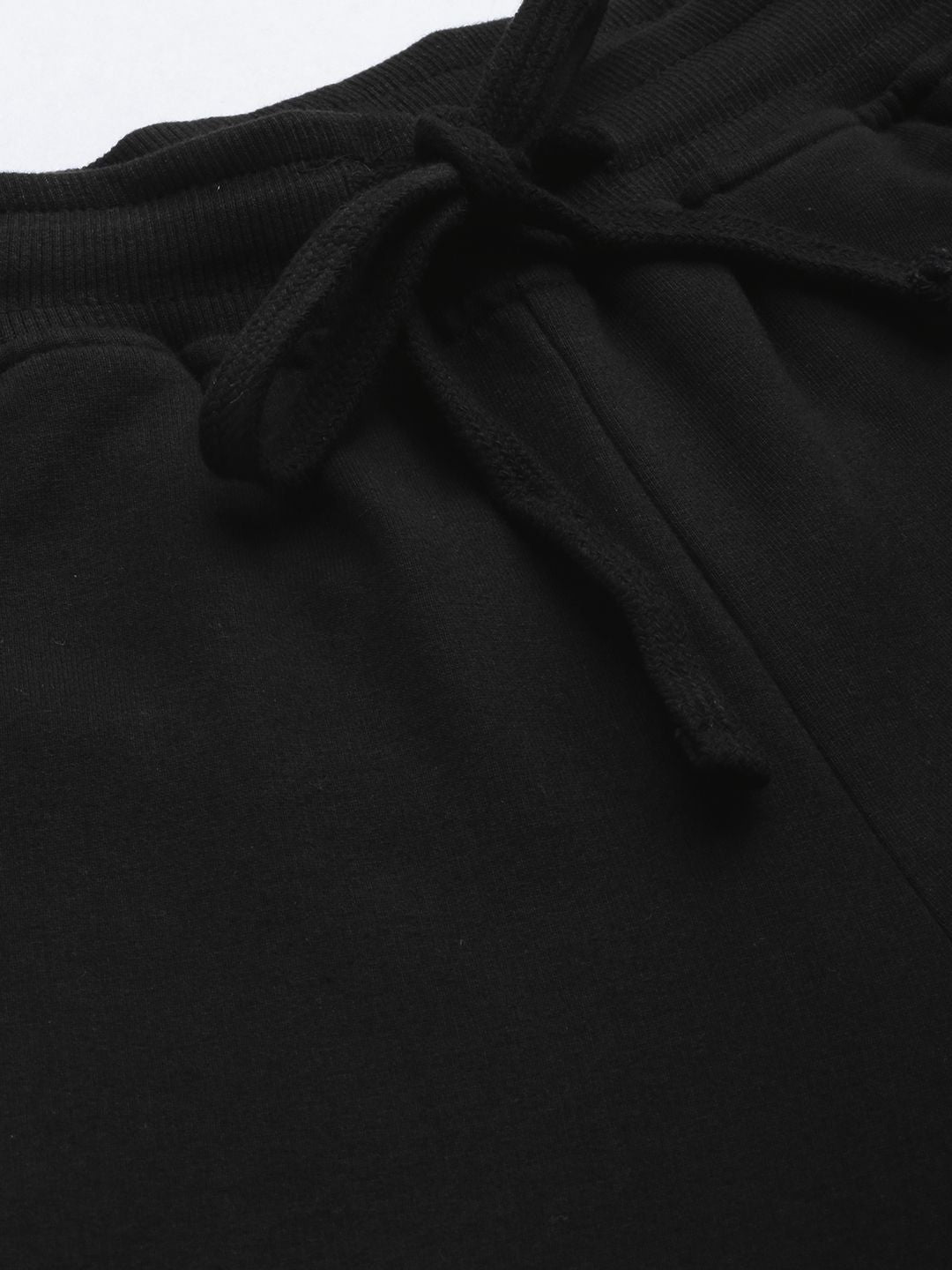 HRX by Hrithik Roshan Women Black Slim Fit SWEDISH POP Pure Cotton Sports Joggers