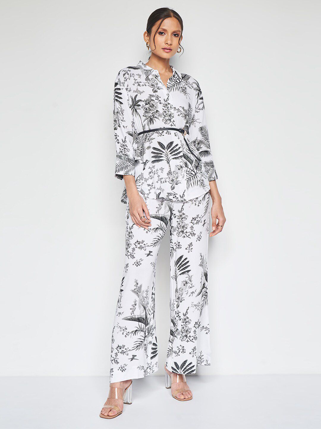 AND Printed Shirt & Trousers Co-Ords Set