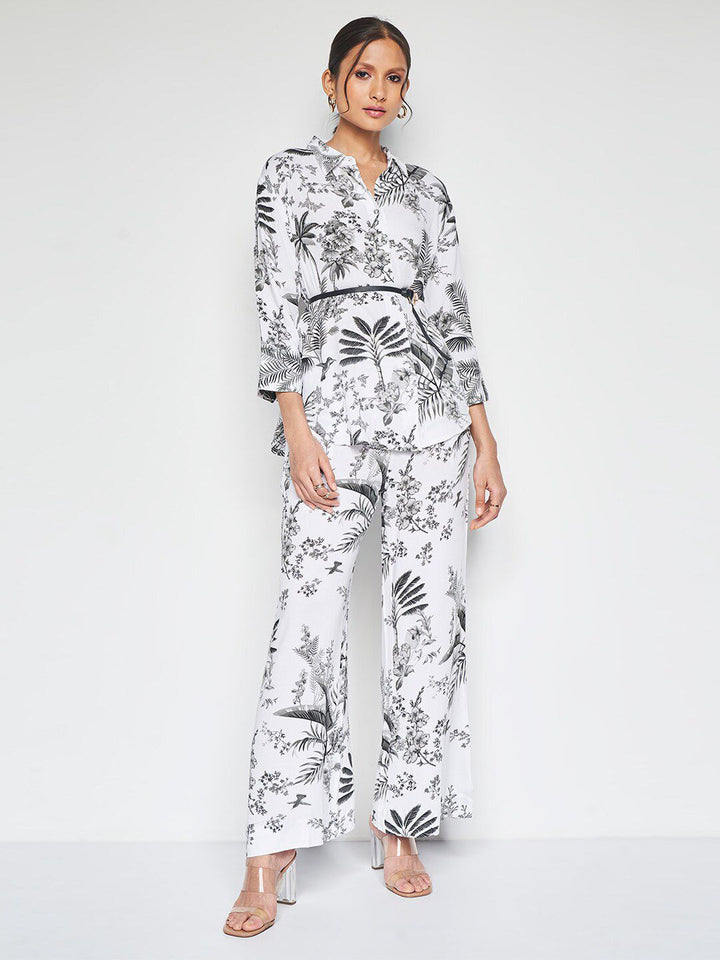 AND Printed Shirt & Trousers Co-Ords Set
