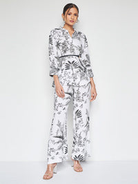 AND Printed Shirt & Trousers Co-Ords Set