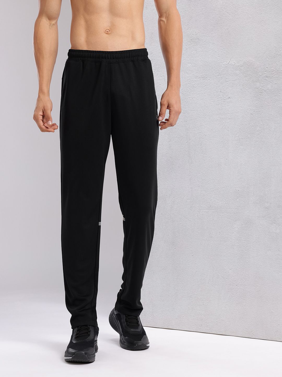 HRX by Hrithik Roshan Men Rapid-Dry Running Track Pants with Reflective Elements