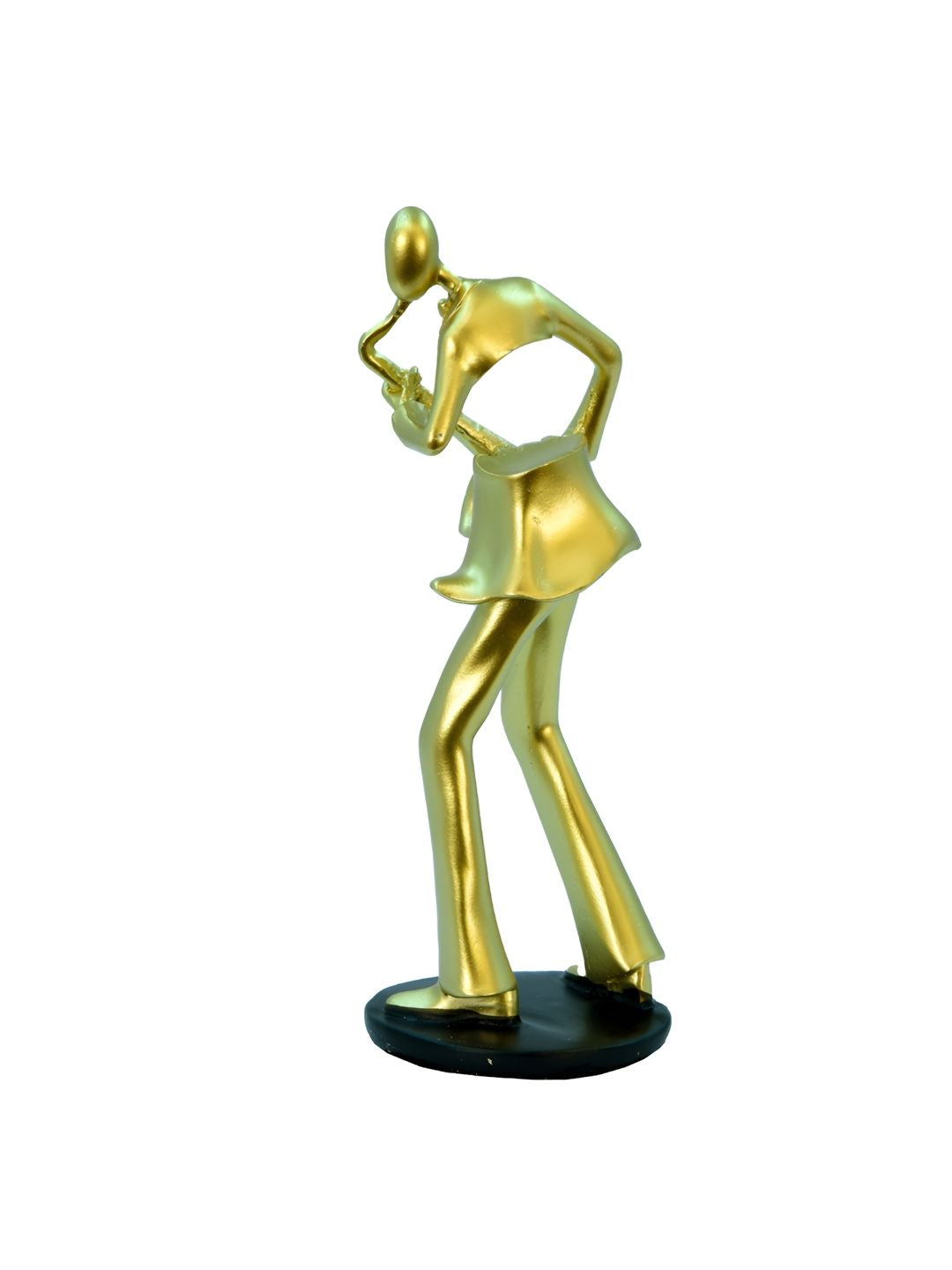 Cortina Resin Golden Sculpture Art Decor Statue for Home Decor