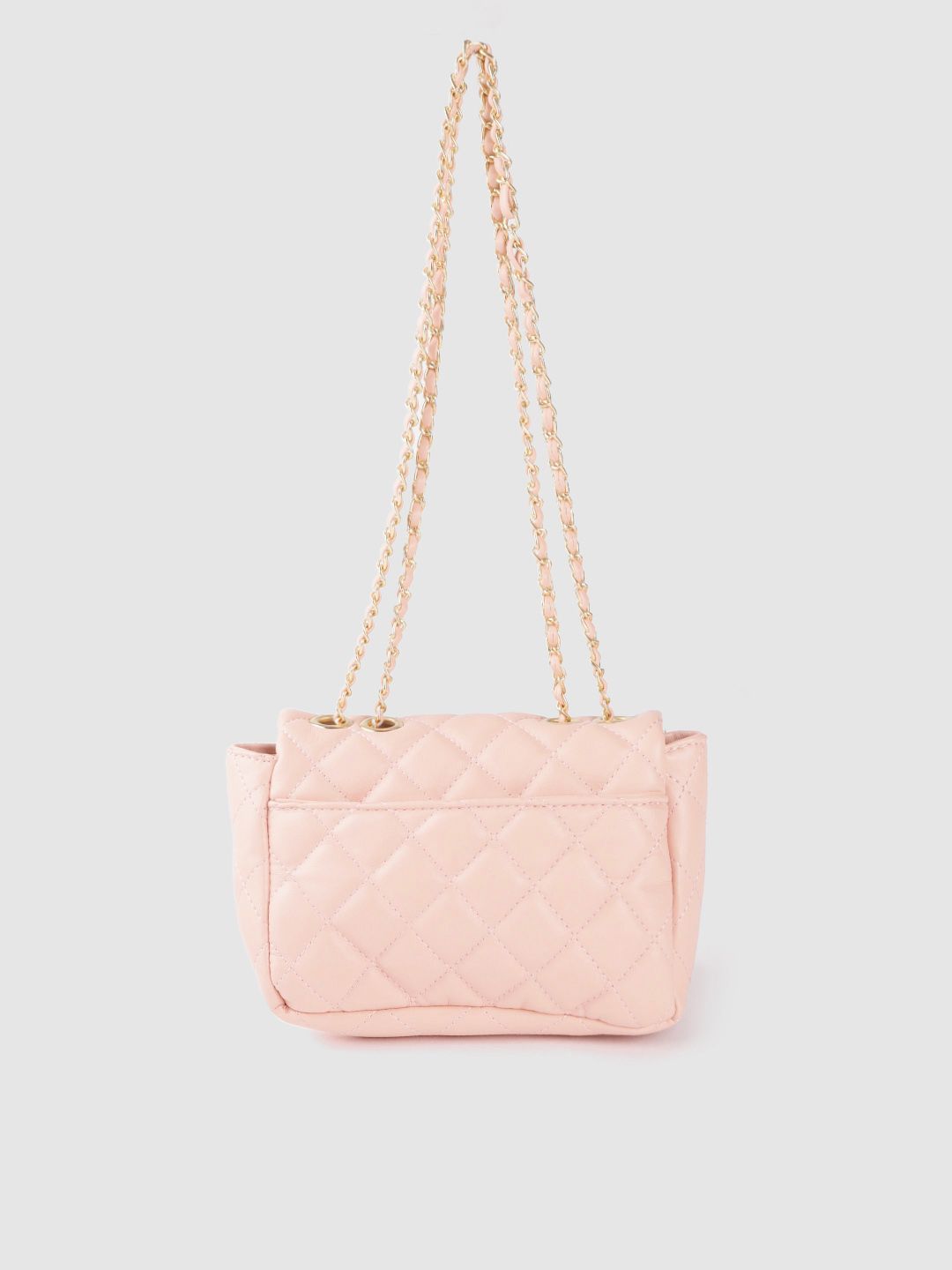 Lino Perros Pink Quilted Shoulder Bag