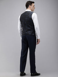 Park Avenue Shawl Collar Single Breasted 3-Piece Party Wear Suit