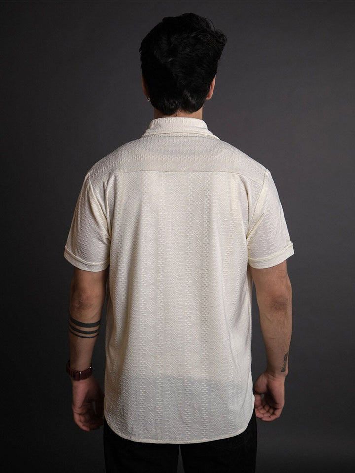 Powerlook India Ethnic Motifs Spread Collar Casual Shirt