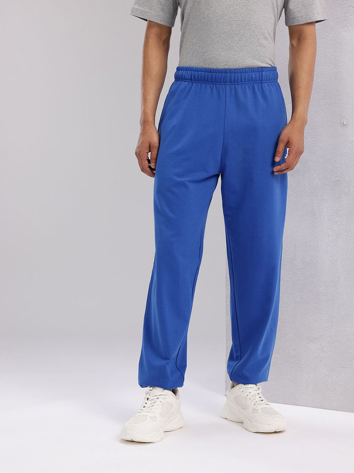 HRX by Hrithik Roshan Men Side Striped Mid-Rise Relaxed Fit Lifestyle Joggers