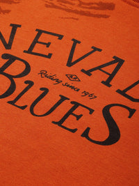 The Indian Garage Co Men Rust Orange Printed Sweatshirt