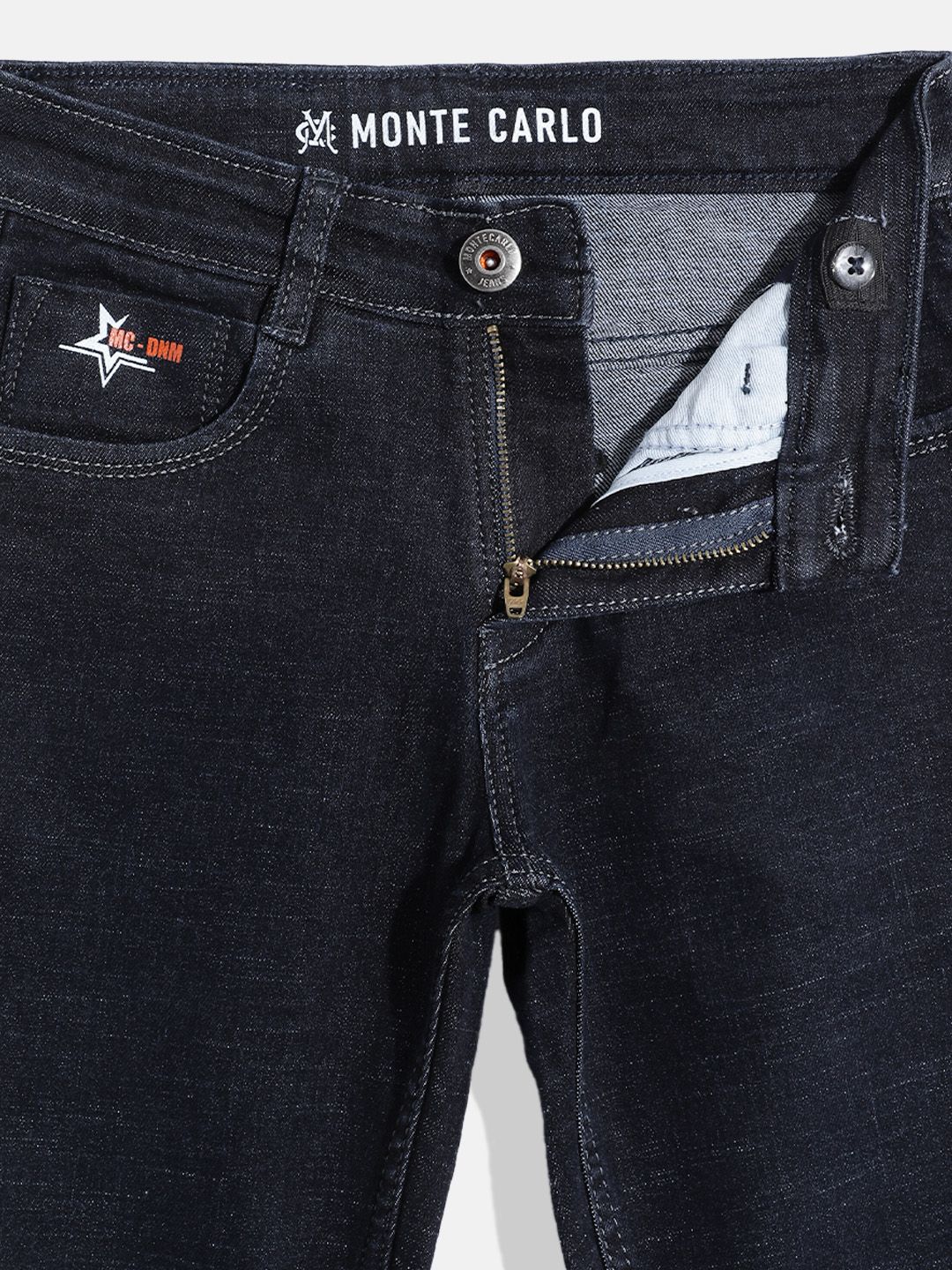 Monte Carlo Boys Straight Fit Stretchable Jeans