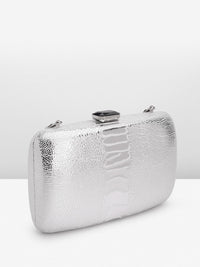 Lino Perros Snake Skin Textured Box Clutch