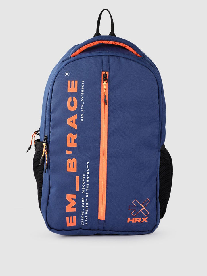 HRX by Hrithik Roshan Unisex Brand Logo Printed Backpack - 19 L