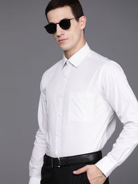 Raymond Pure Cotton Slim Fit Printed Formal Shirt