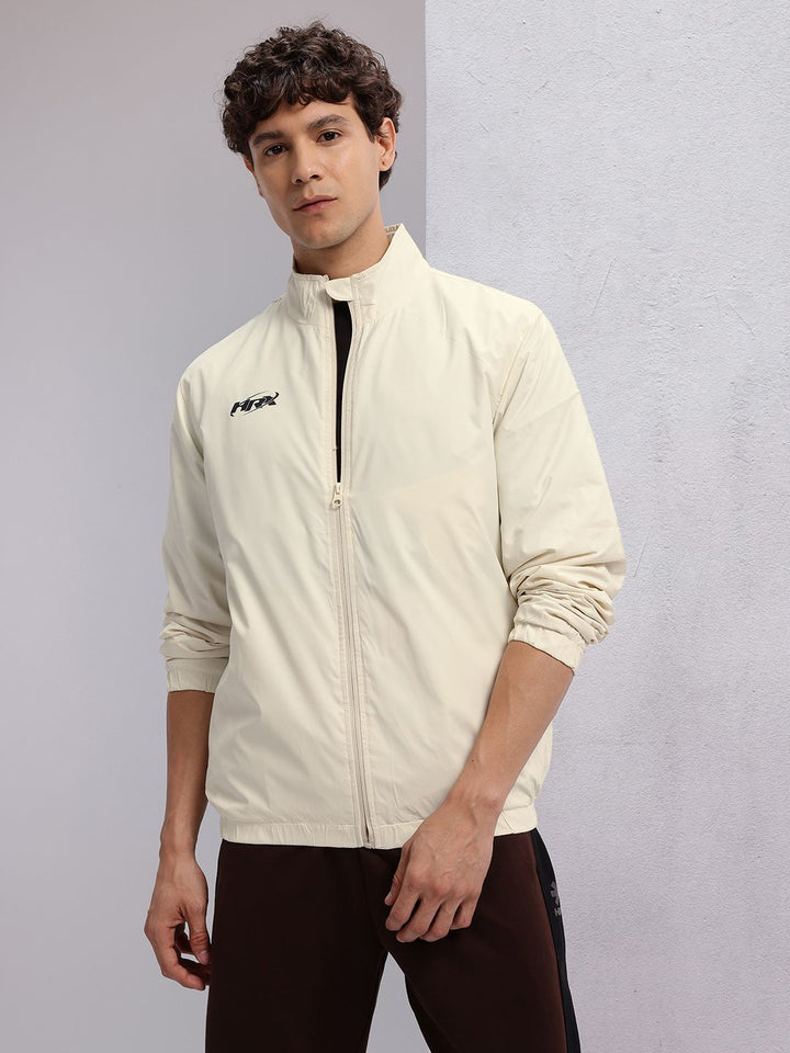 HRX by Hrithik Roshan Brand Logo Detail Rapid-Dry Lifestyle Sporty Jacket