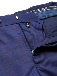 Park Avenue 2-Piece Checked Formal Suit