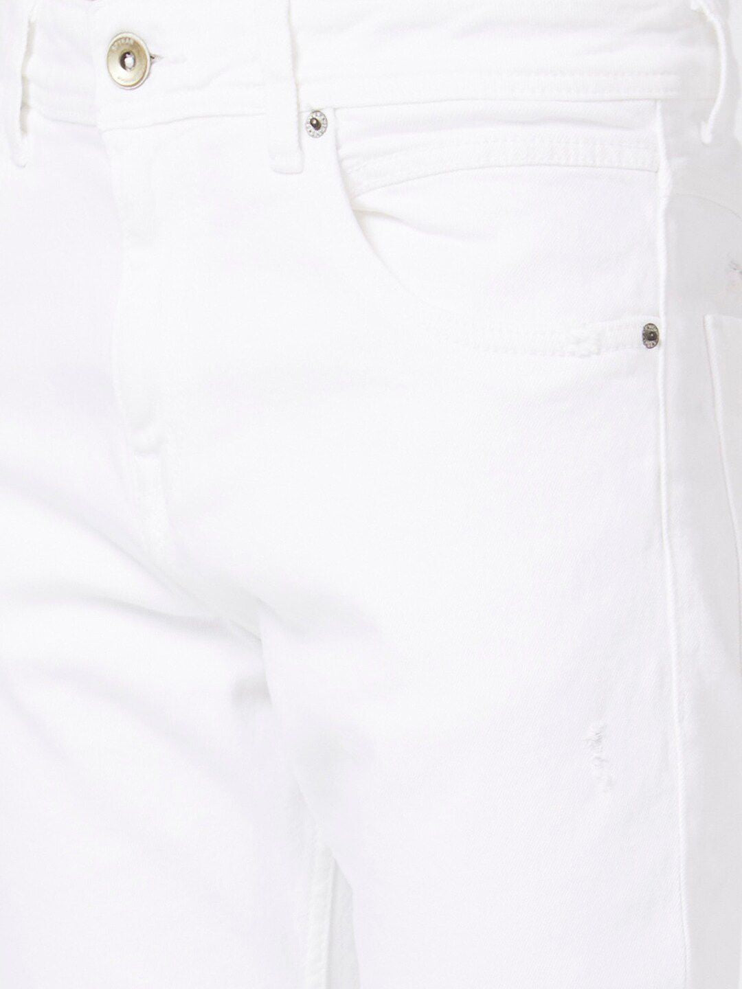 SPYKAR Men Kano Skinny Fit Mid-Rise Slash Knee Cotton Jeans