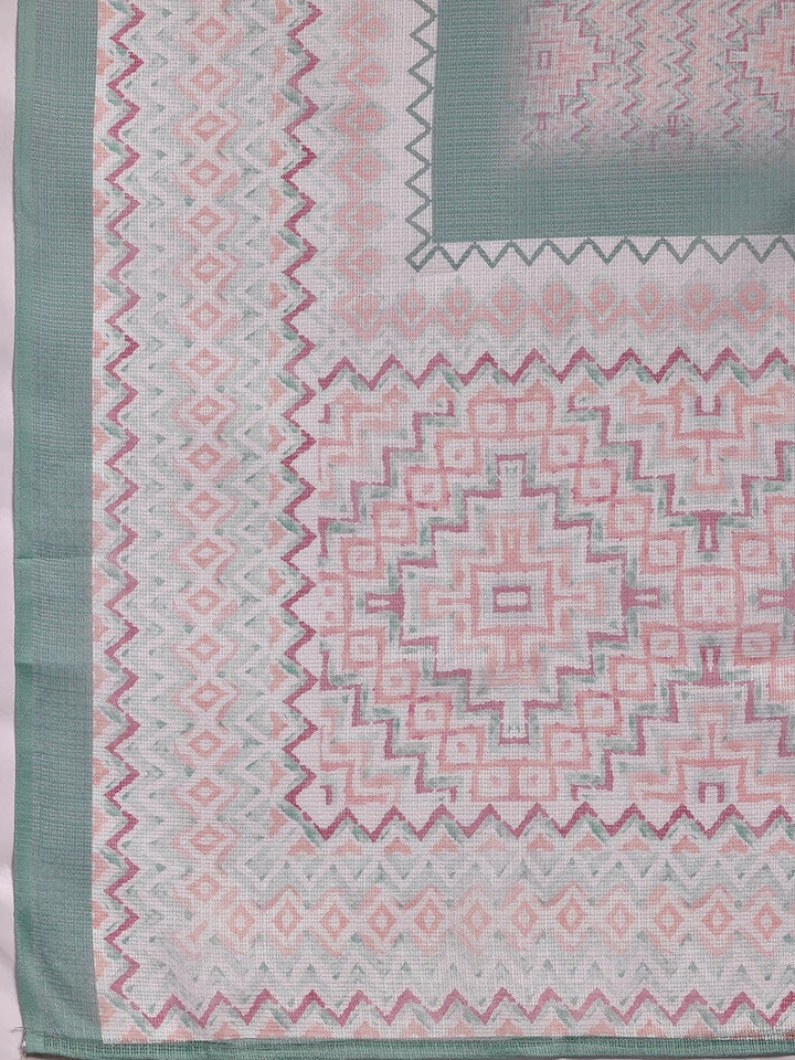 Libas Embroidered Regular Kurta with Palazzos & With Dupatta