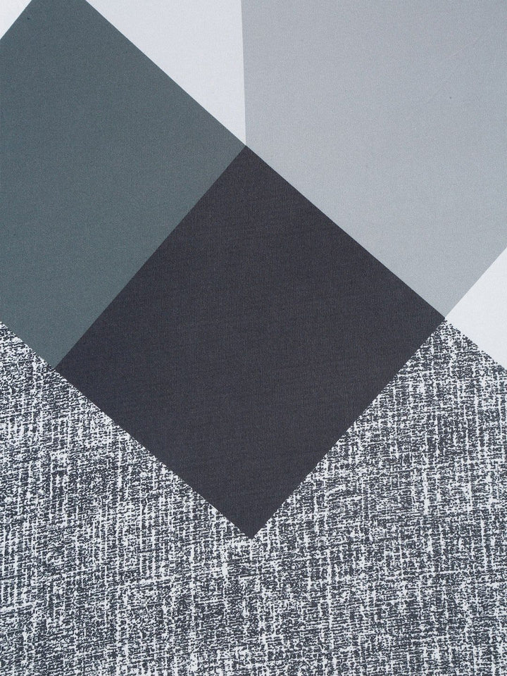 Cortina Black & Grey Printed 2 Seater Sofa Cover