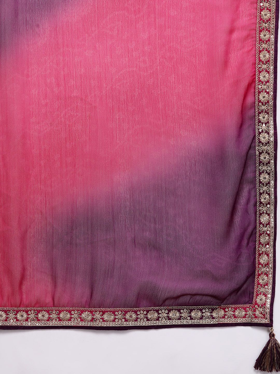 Libas Floral Printed Kurta with Trousers & With Dupatta