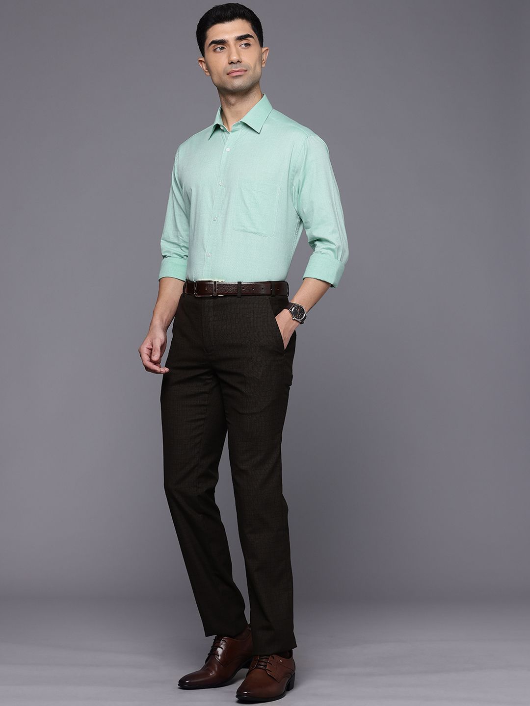 Raymond Slim Fit Pure Cotton Formal Shirt