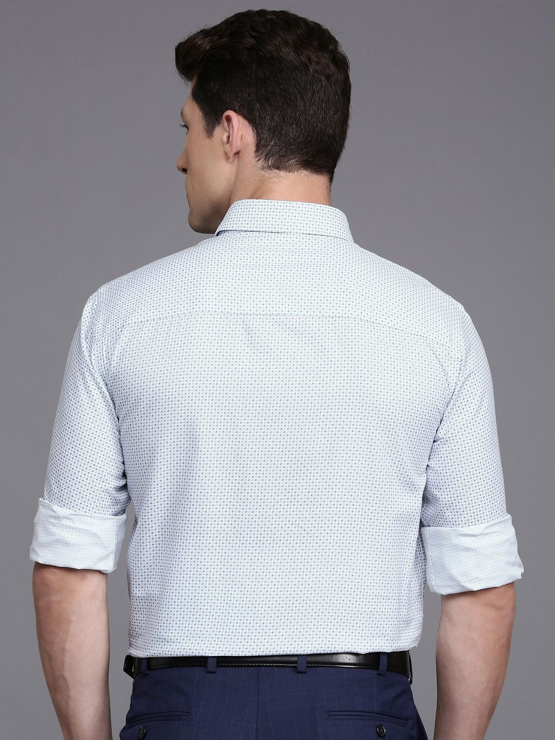 Raymond Opaque Printed Formal Shirt