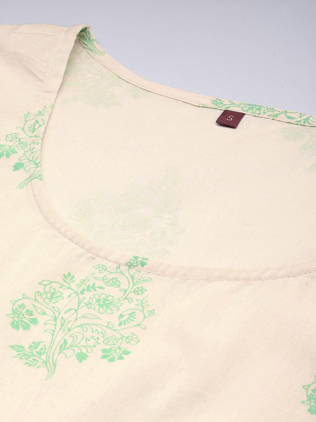 House of Pataudi Jashn Floral Printed Layered Kurta