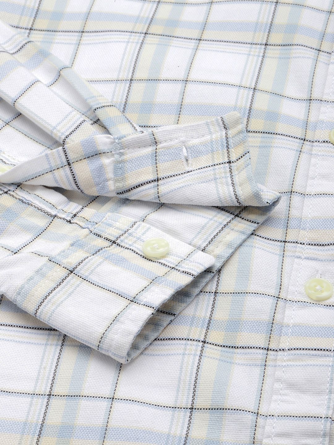 The Indian Garage Co Slim Fit Checked Casual Shirt