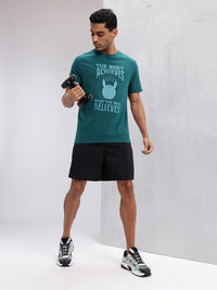 HRX by Hrithik Roshan Typography Printed Lifestyle T-shirt