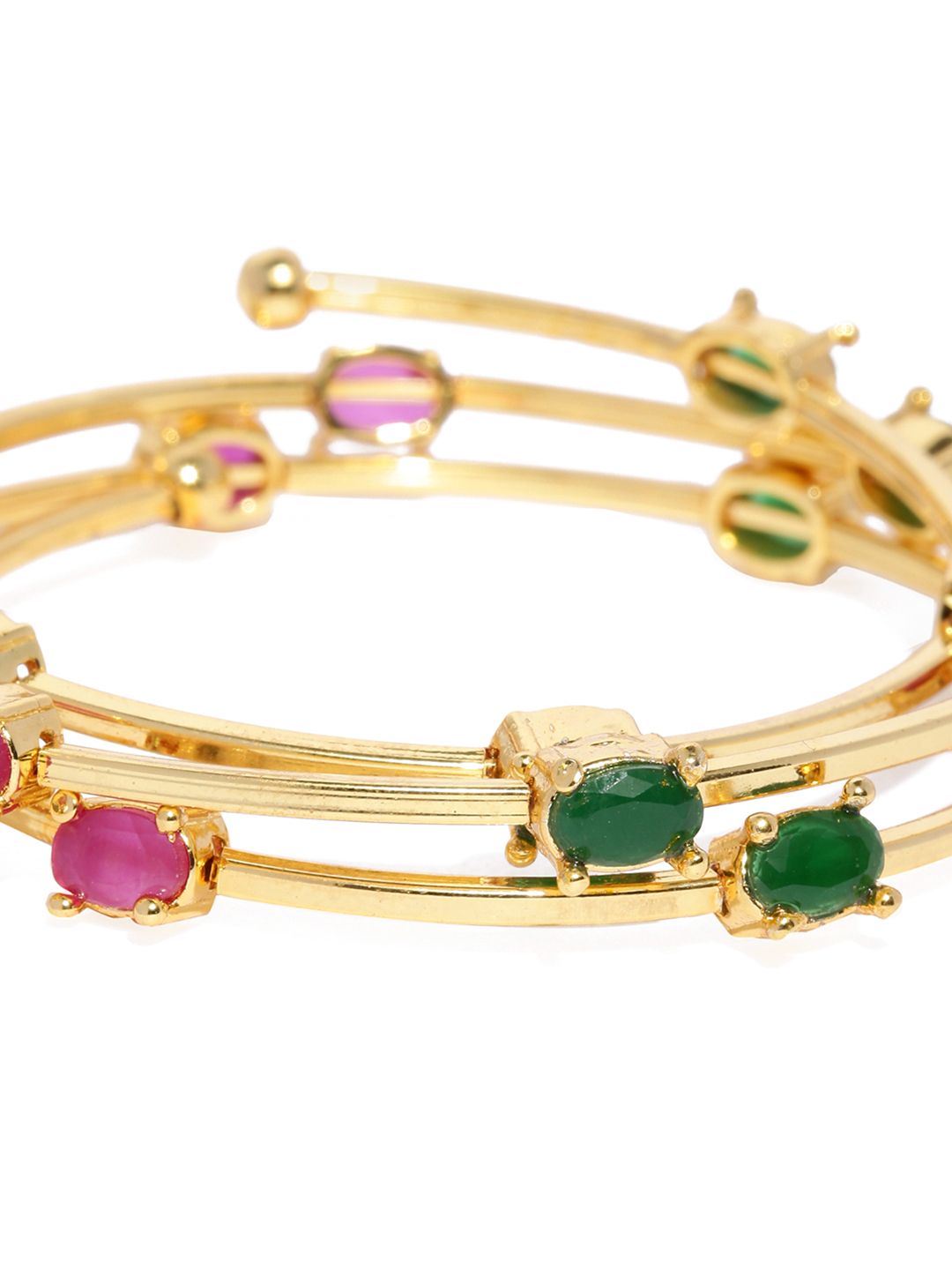 Zaveri Pearls Gold-Toned Bracelet