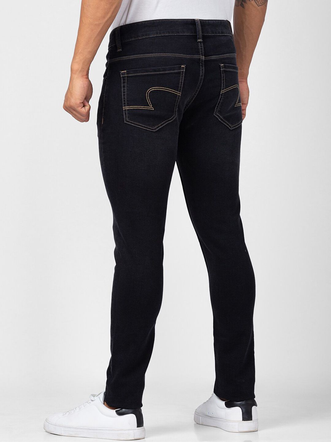 SPYKAR Men Super Skinny Fit Low-Rise Jeans