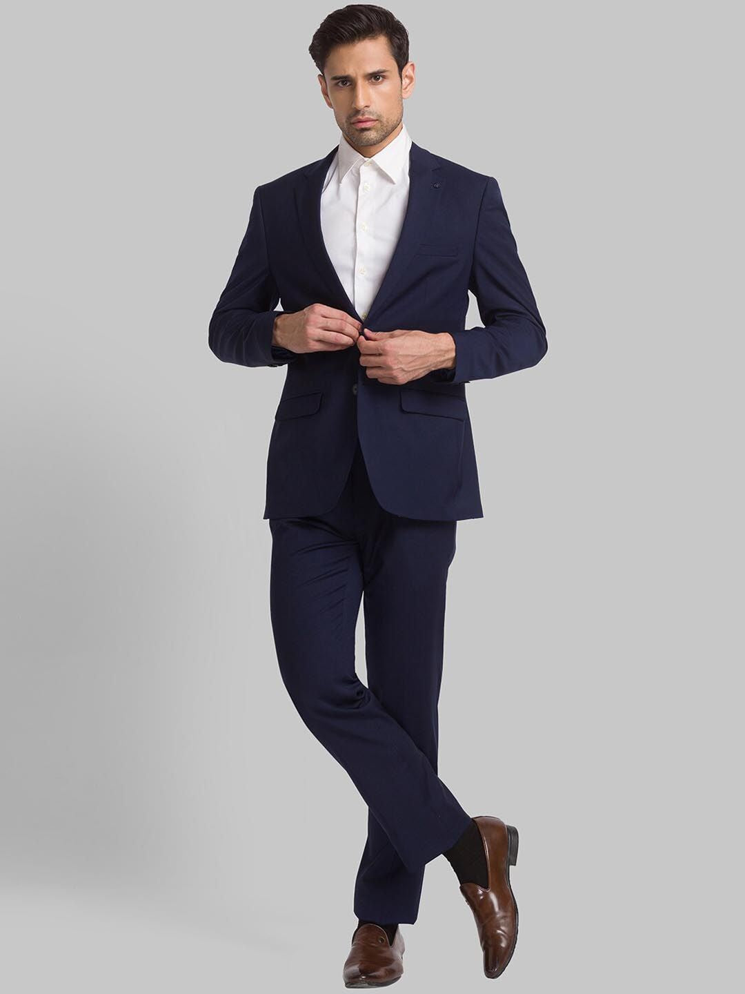 Raymond Men Single Breasted Two Piece Formal Suit