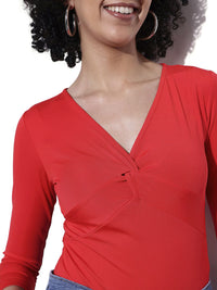 DressBerry The It Piece Twist Shift Bodysuit