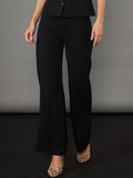 Sassafras Worklyf Wanita Bootcut High Rise