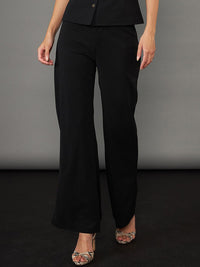 Sassafras Worklyf Wanita Bootcut High Rise