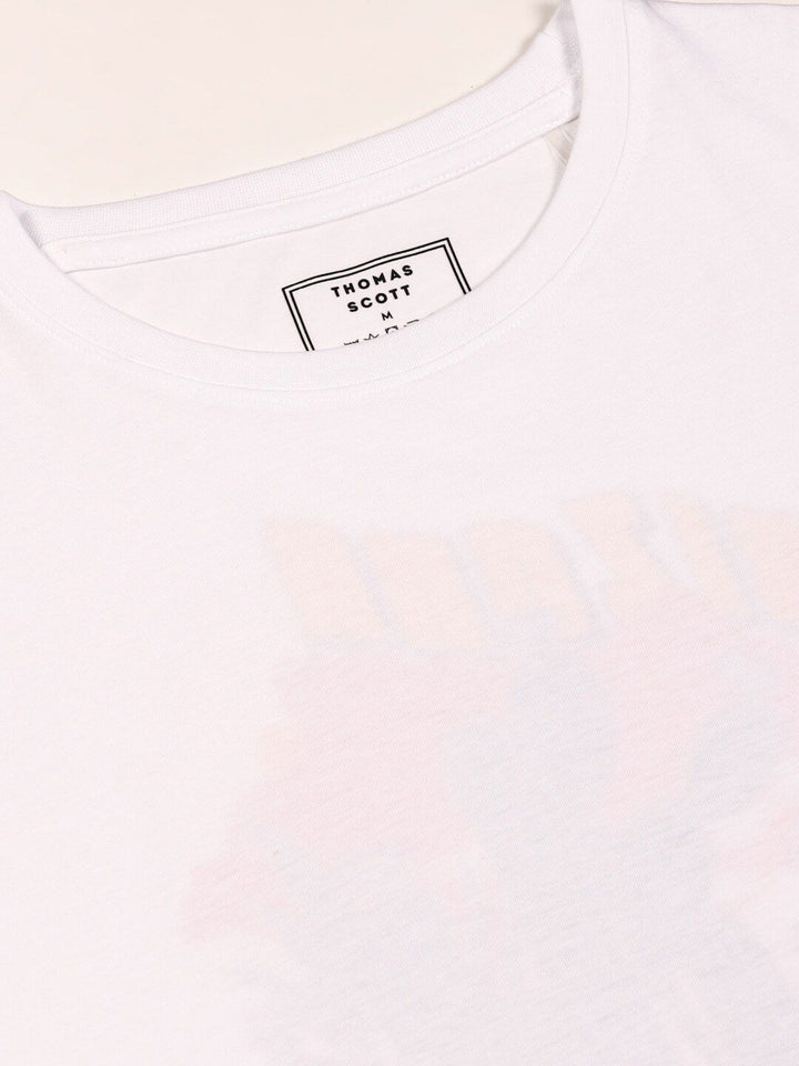 Thomas Scott Oversized Graphic Printed Cotton Bio Finish T-shirt