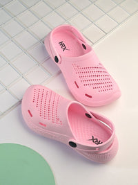 HRX by Hrithik Roshan Women Pink Rubber Clogs