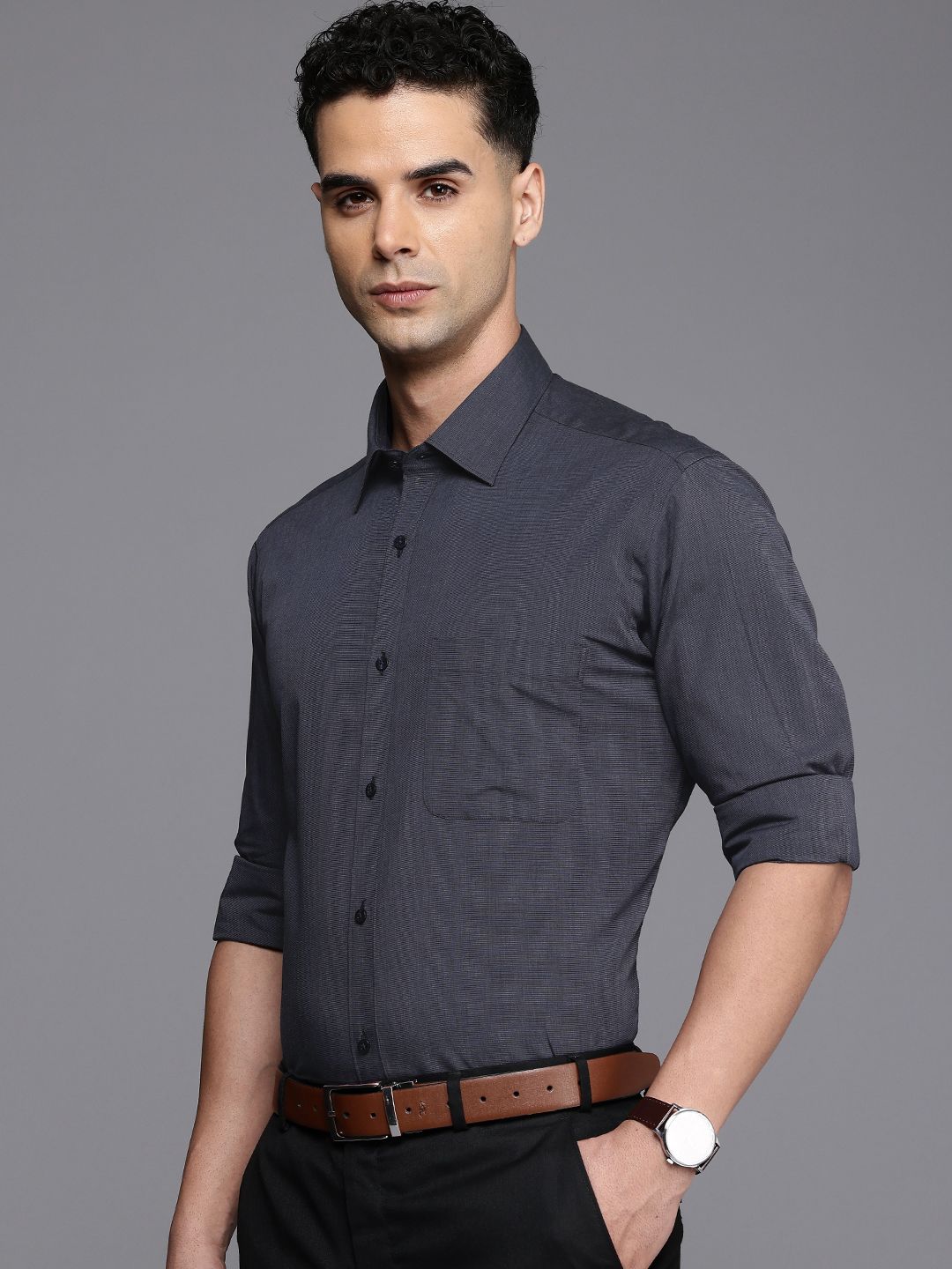 Raymond Slim Fit Pure Cotton Formal Shirt