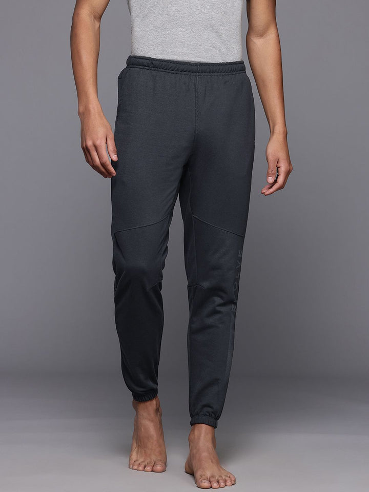 HRX by Hrithik Roshan Men Typography Print Yoga Joggers