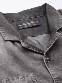 The Indian Garage Co Faded Boxy Fit Denim Utility Casual Co-Ords