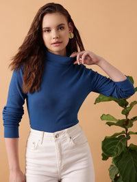STREET 9 High Neck Long Sleeves Top