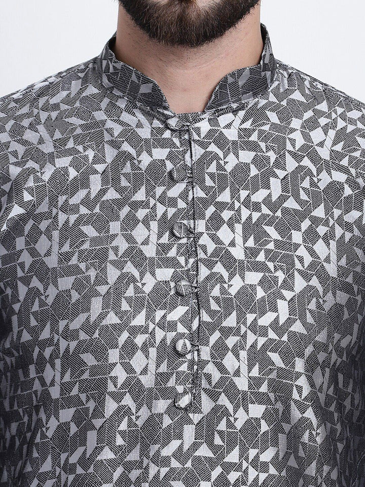 SOJANYA Ethnic Motifs Woven Design Regular Kurta