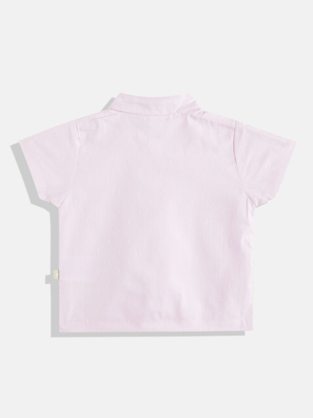 Moms Love Infant Boys Pure Cotton Dobby Shirt