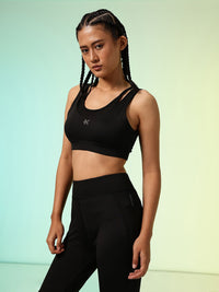 HRX by Hrithik Roshan Lightly Padded Rapid-Dry Running Bra HR_SS25_W_BA_KR003_03_A