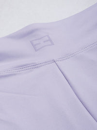 HRX By Hrithik Roshan EDGE Women Misty Lilac Rapid-Dry Cut & Sew Tights