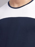 ADRO Men Colourblocked Round Neck T-shirt