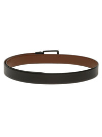 Teakwood Leathers Men Textured Leather Reversible Formal Belt