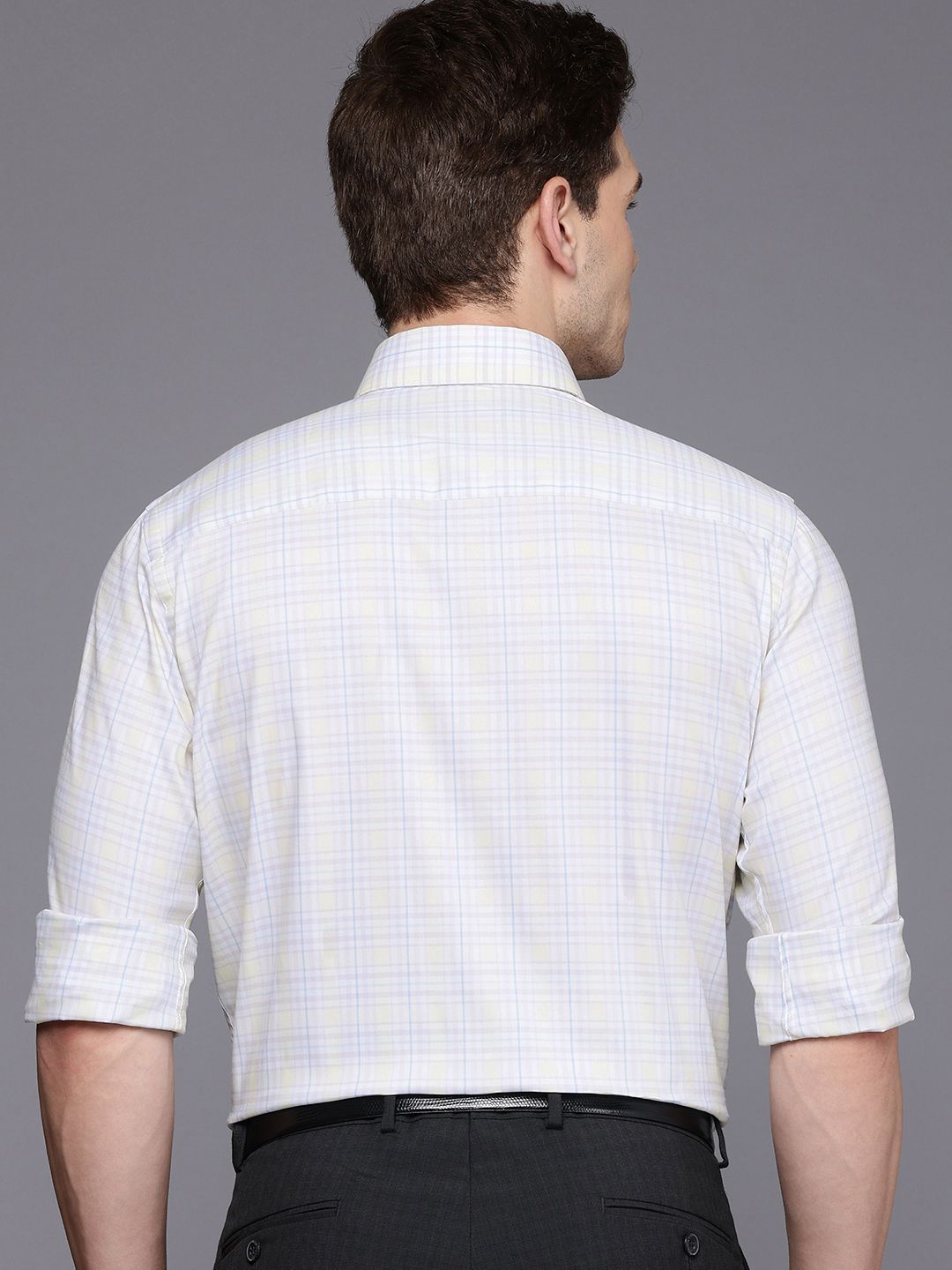 Raymond Checked Formal Shirt
