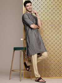 House of Pataudi Ethnic Motifs Printed Jashn Kurta