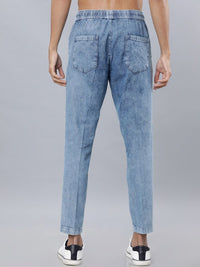 HIGHLANDER Men Blue Tapered Fit Mid-Rise Clean Look Jeans