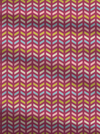 MYTRIDENT Party Mood Pink Urban Comfort Flat 144TC Queen Cotton Bedsheet Set