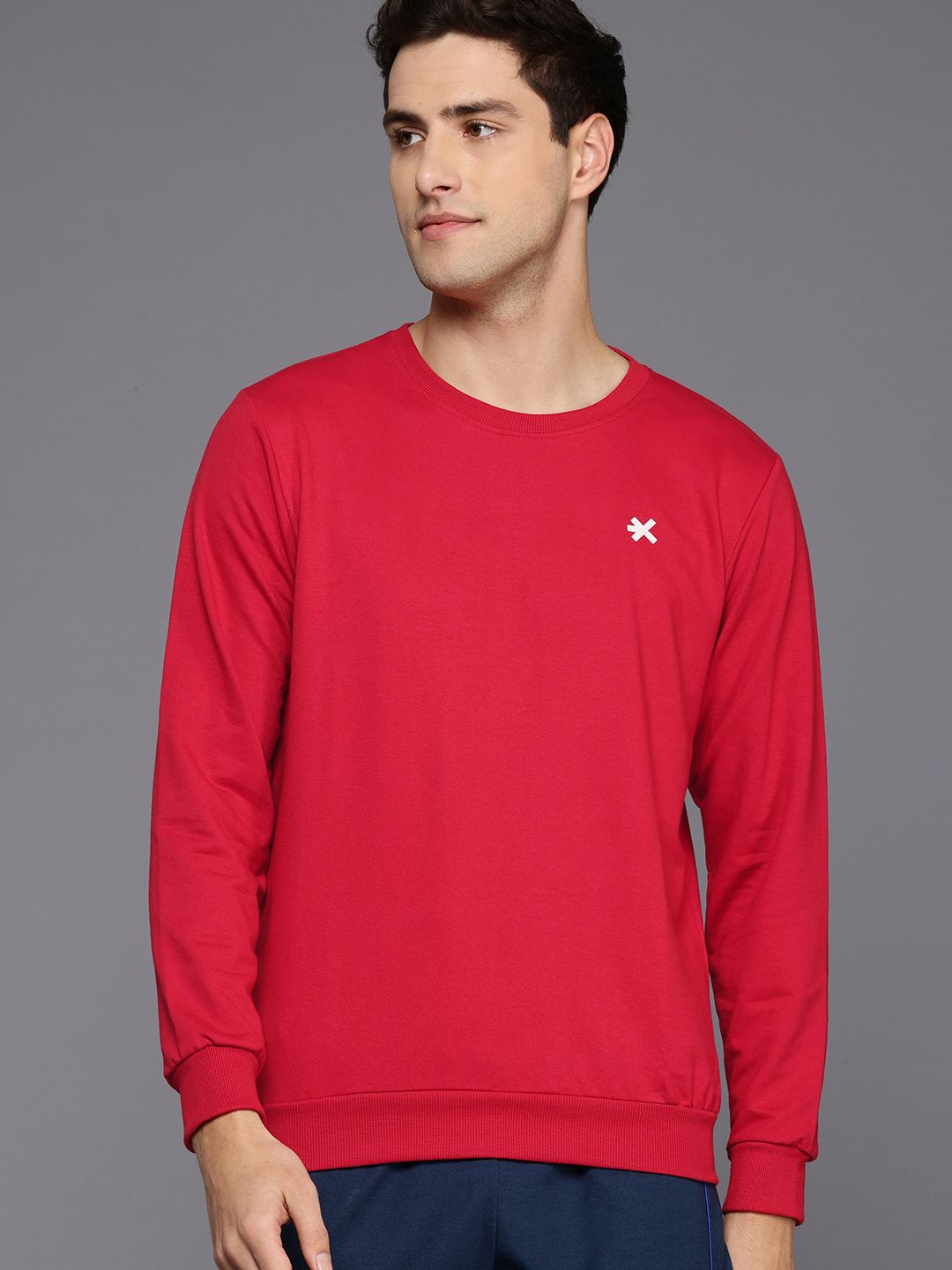 HRX by Hrithik Roshan Typography Print Sweatshirt