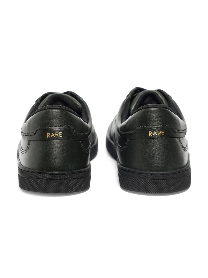 RARE RABBIT Men Merc Textured Leather Sneakers